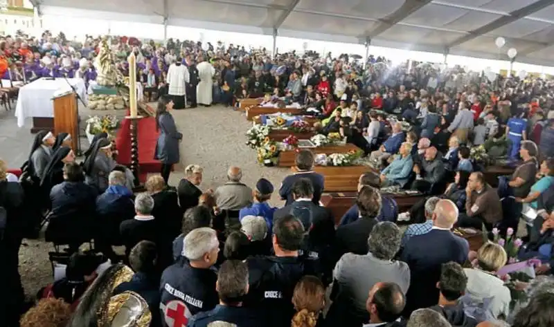 FUNERALI DI AMATRICE