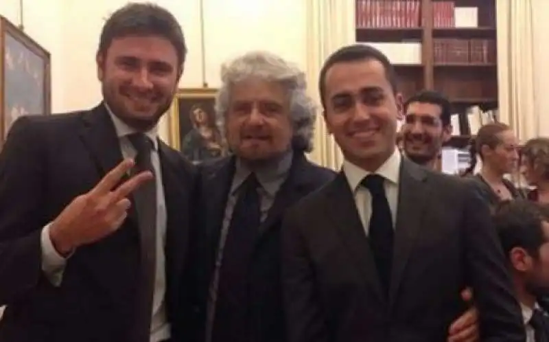 GRILLO DI MAIO E DI BATTISTA A GIULIANOVA