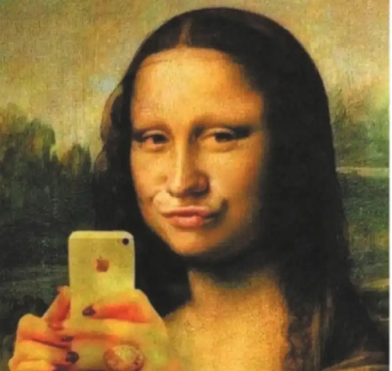 IL SELFIE DELLA GIOCONDA