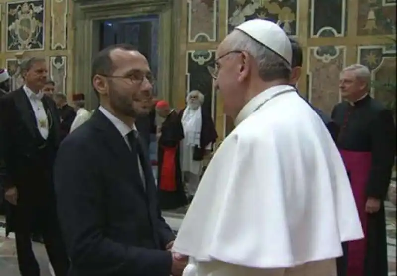 IZZEDDIN ELZIR CON BERGOGLIO