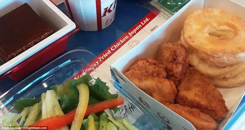 kfc sulla japan airlines,