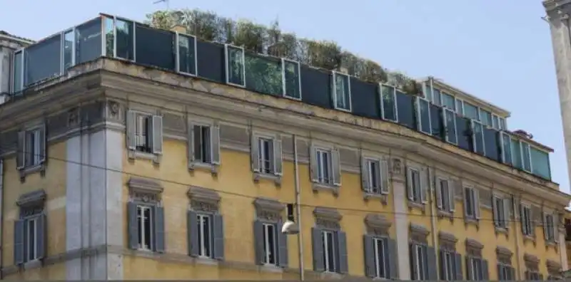 l attico di ciriaco de mita a via in arcione a roma  7