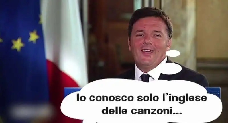 L INGLESE DI MATTEO RENZI E JUSTIN TIMBERLAKE BY MAURO CASCIARI  