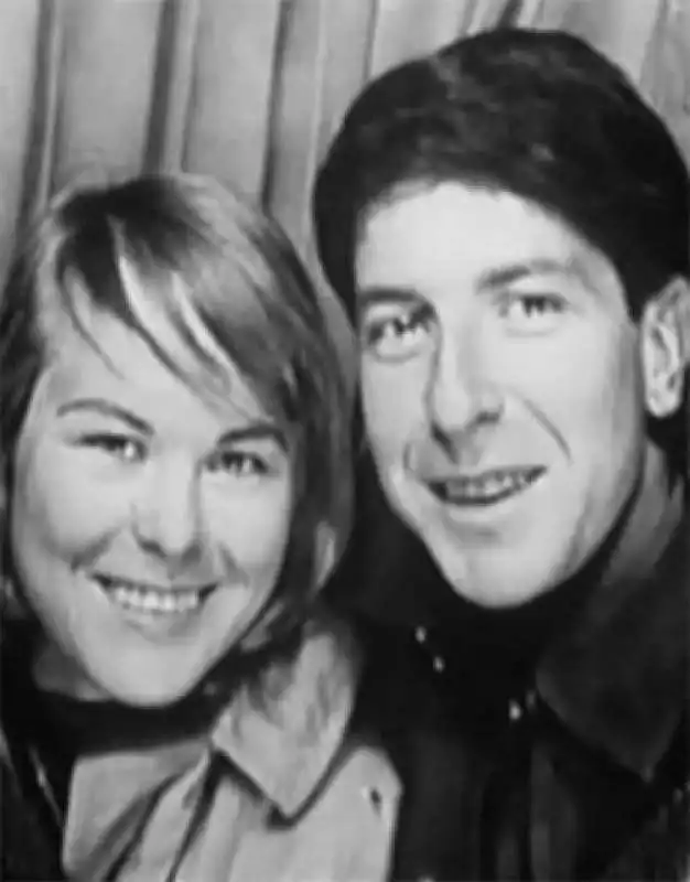 Marianne Ihlen e Leonard Cohen  