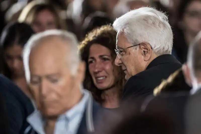 MATTARELLA AI FUNERALI DI AMATRICE