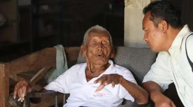 mbah gotho uomo piu anziano del mondo