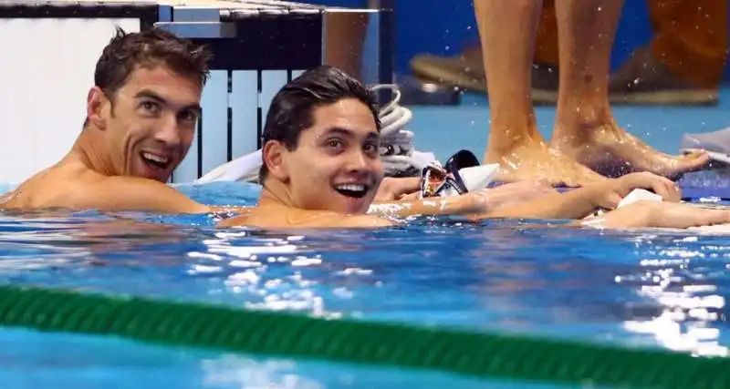 MICHAEL PHELPS - JOSEPH SCHOOLING  