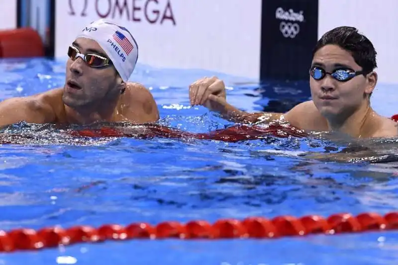 MICHAEL PHELPS - JOSEPH SCHOOLING 