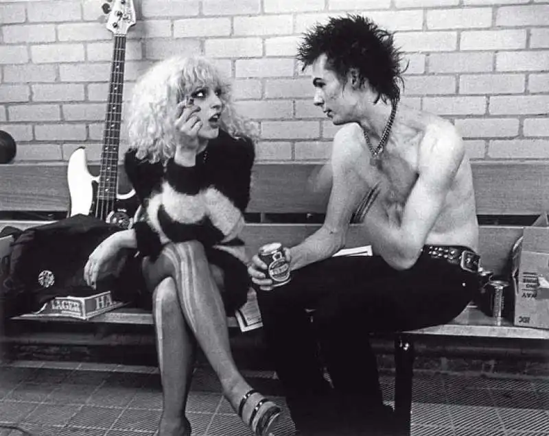 Nancy Spungen e Sid Vicious