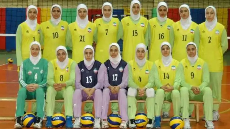 nazionale iraniana pallavolo oggi