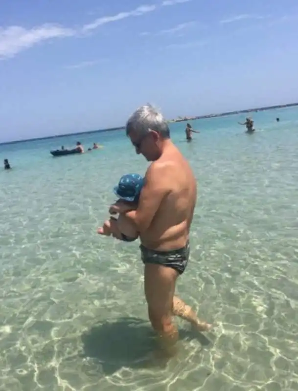 NICHI VENDOLA E IL FIGLIO TOBIA