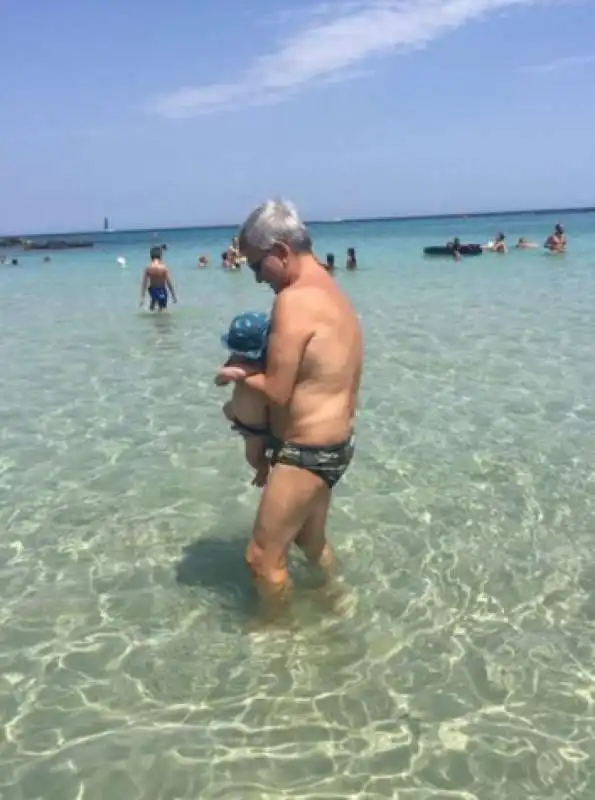 NICHI VENDOLA E IL FIGLIO TOBIA