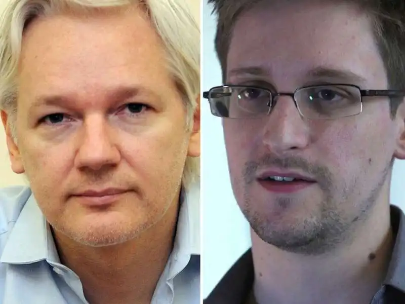 snowden assange