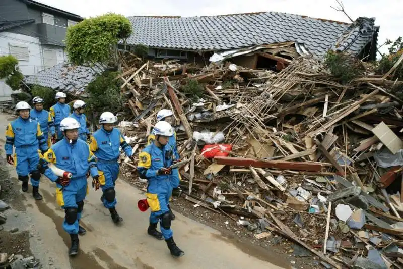 TERREMOTO IN GIAPPONE 