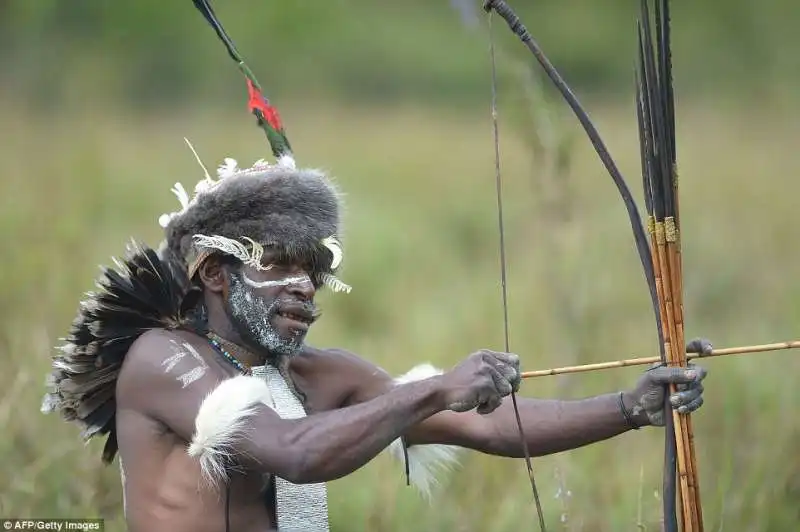 tiro con arco indigeno