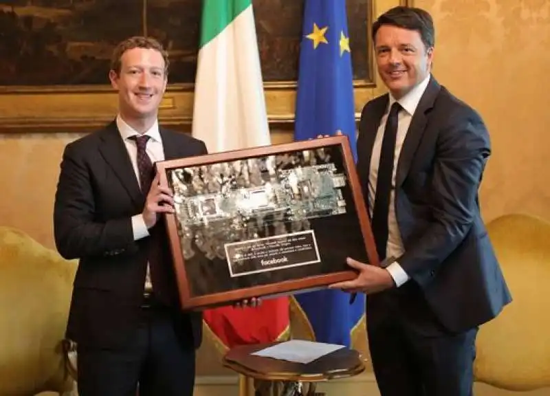 ZUCKERBERG RENZI