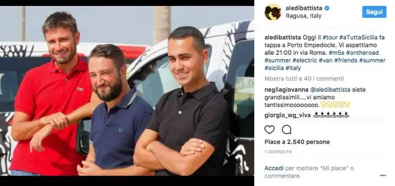 alessandro di battista instagram  10