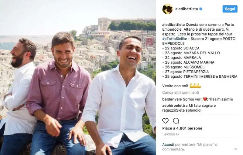 alessandro di battista instagram  11