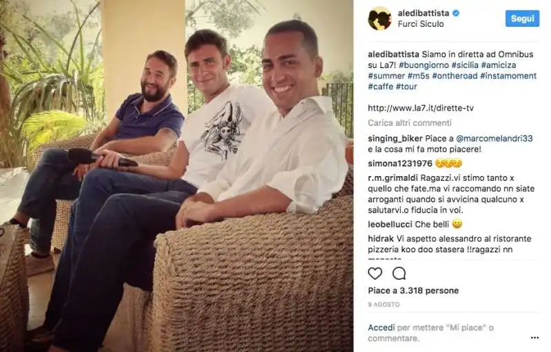 alessandro di battista instagram  5