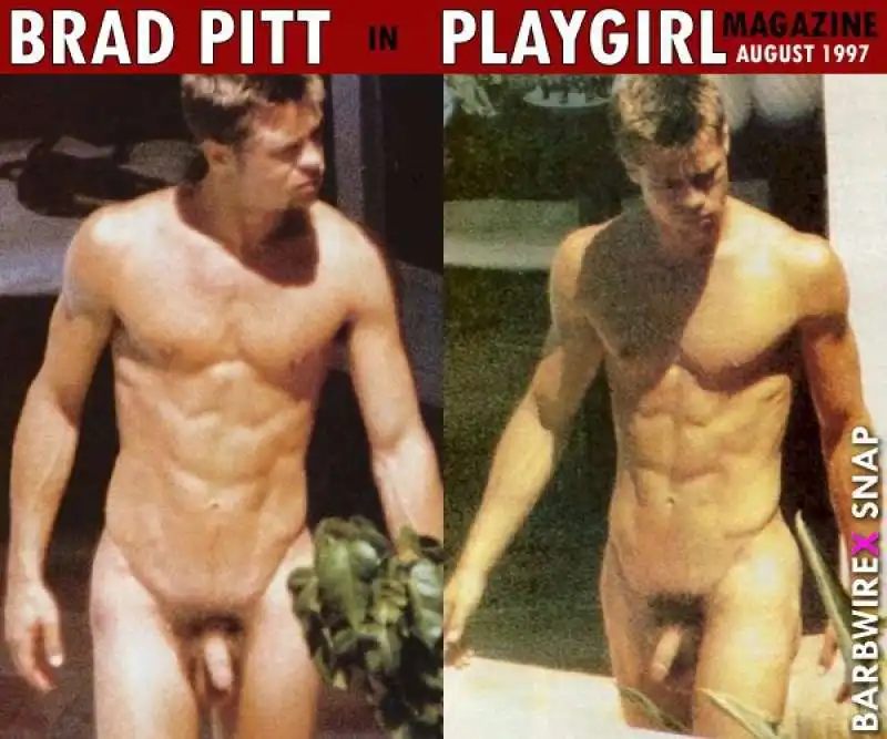 brad pitt playgirl