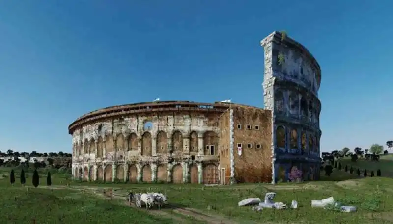 COLOSSEO FORTEZZA FRANGIPANE