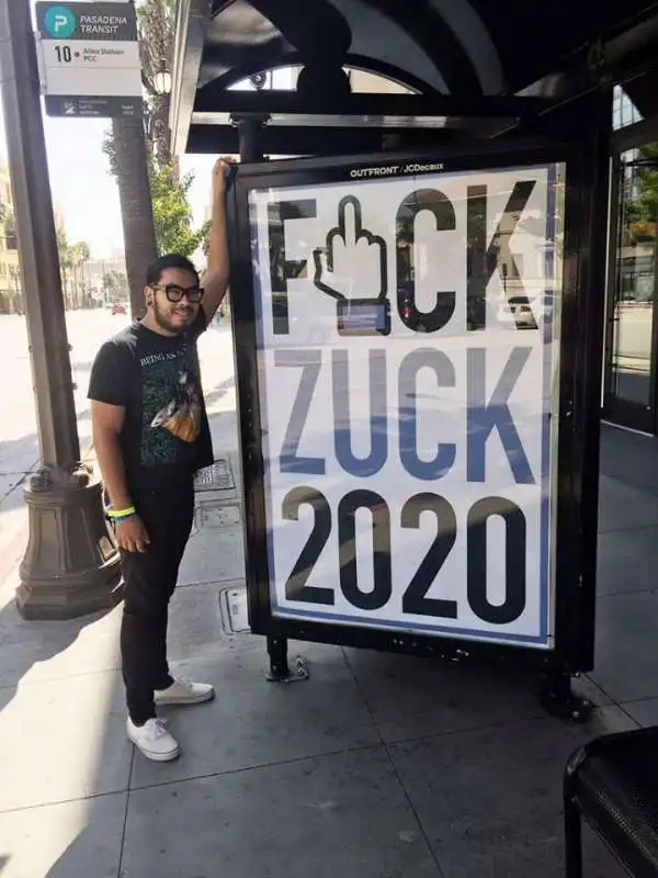 fuck zuck 2020 a los angeles