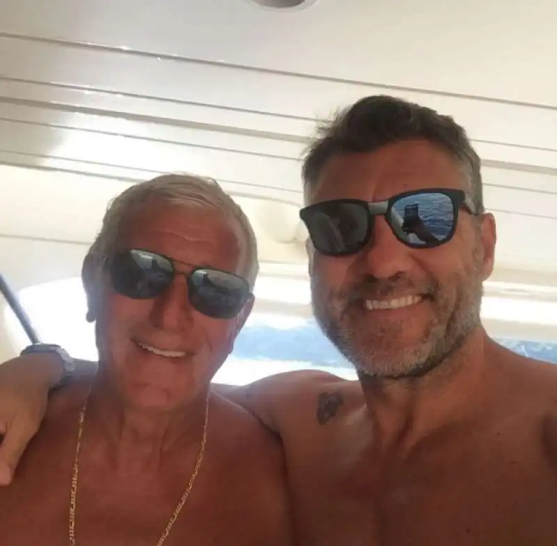 l estate di bobo vieri con marcello lippi  4