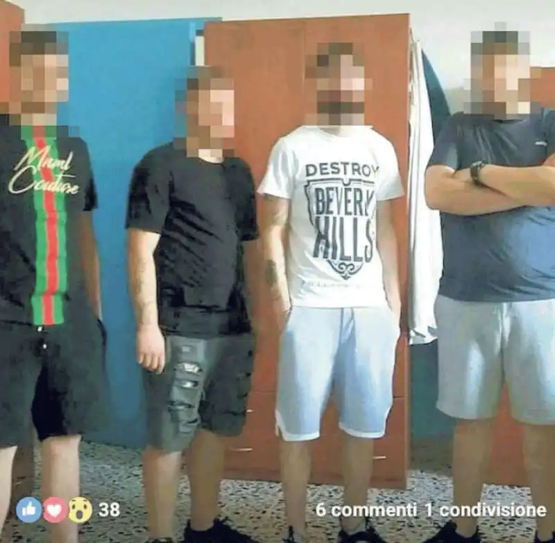 LE FOTO DEI DETENUTI NEL CARCERE MINORILE DI AIROLA