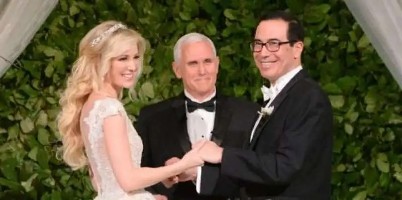 louise linton steve mnuchin matrimonio mike pence