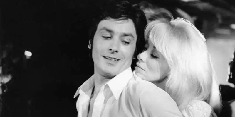 Mireille Darc  Alain-Delon