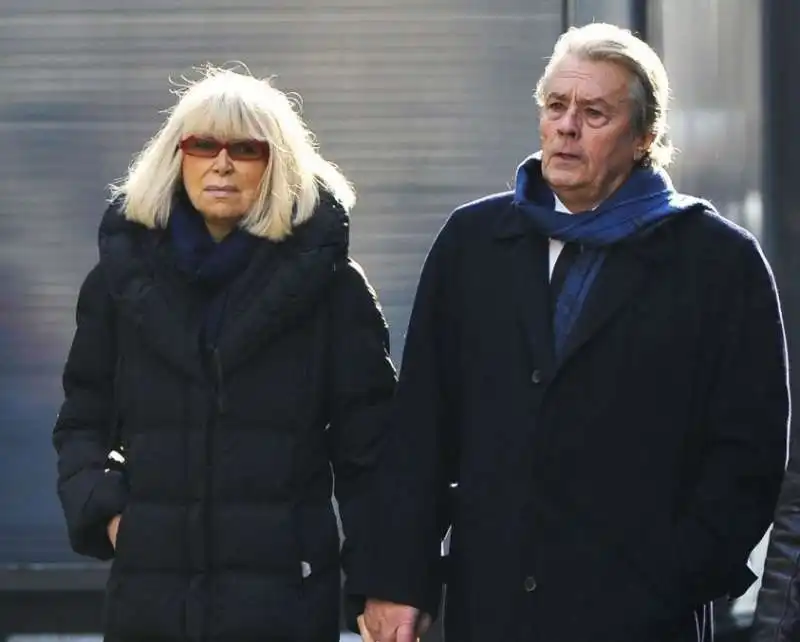 Mireille Darc  Alain-Delon