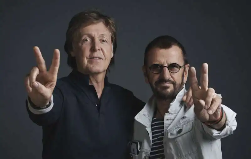 PAUL MCCARTNEY RINGO STARR