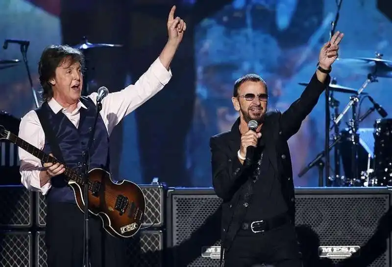 PAUL MCCARTNEY RINGO STARR