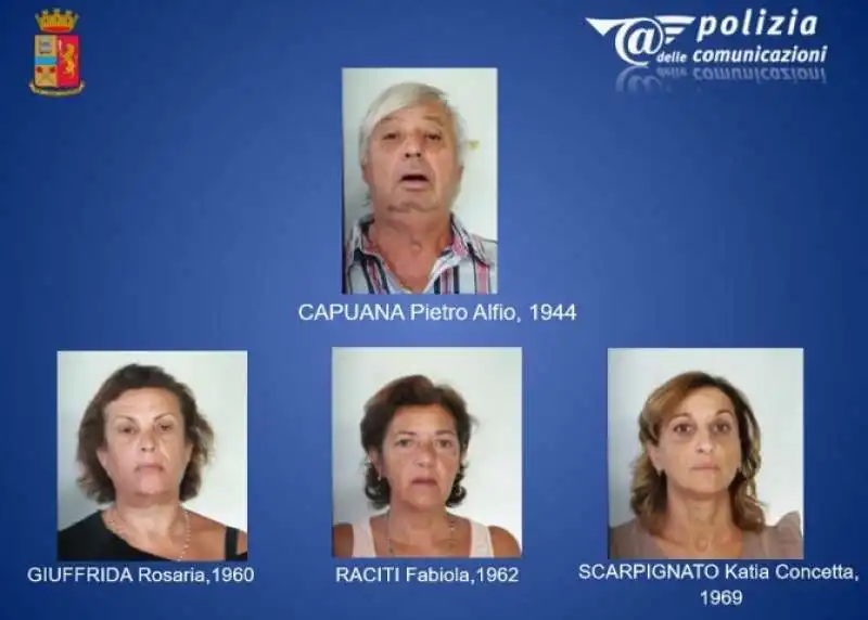 PIETRO ALFIO CAPUANA E LE SUE COMPLICI