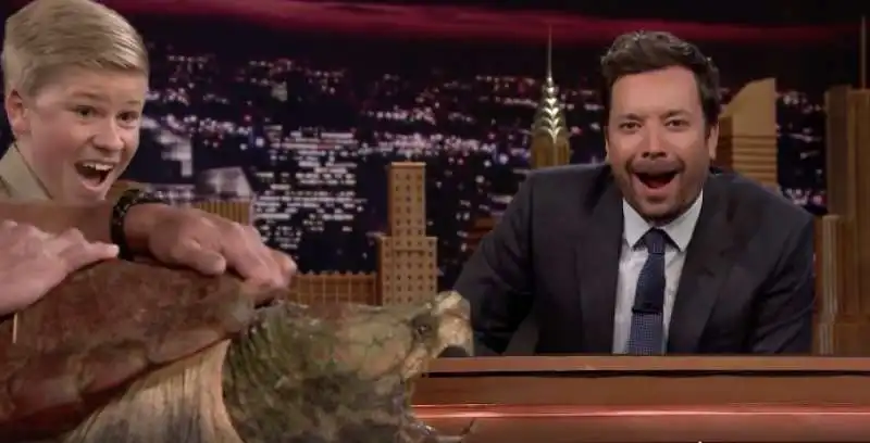 robert irwin al tonight show con jimmy fallon  3