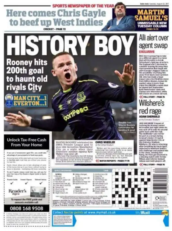 rooney history boy