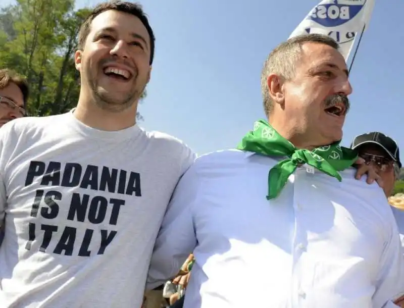 SALVINI E LA TSHIRT SULLA PADANIA