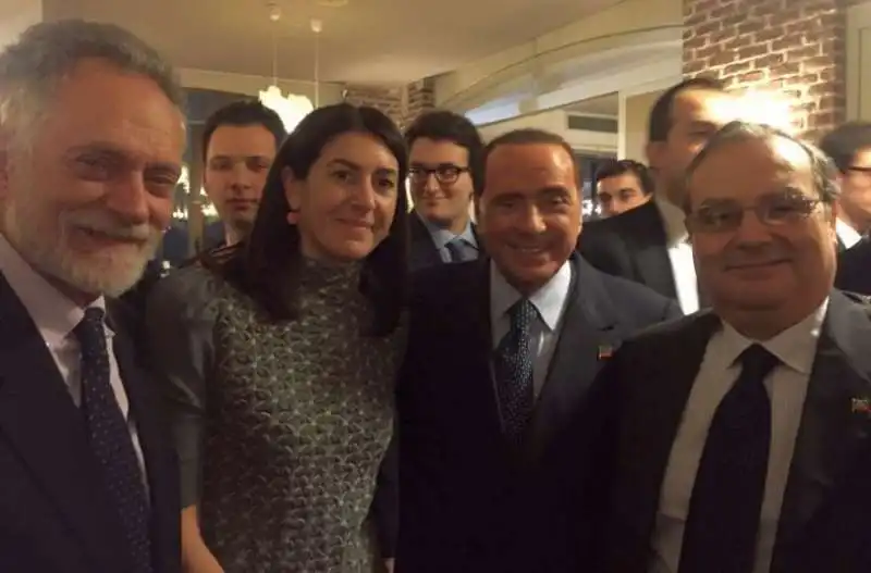 silvio berlusconi elena centemero