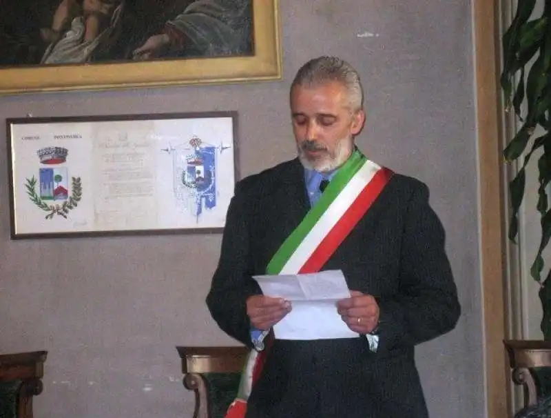 sindaco di Pontinvrea Matteo Camiciottoli