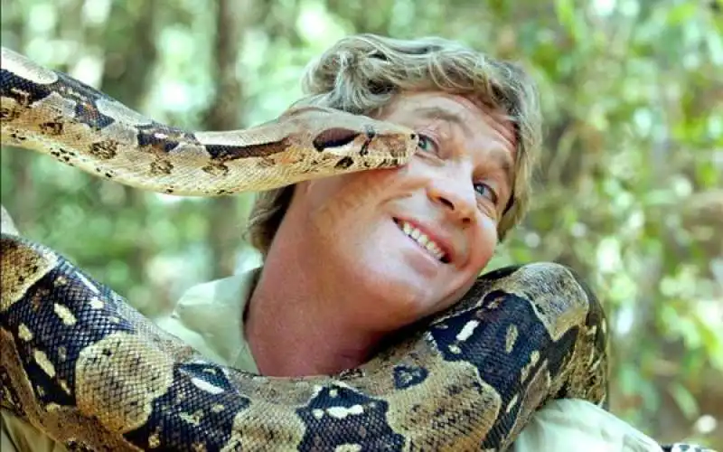 steve irwin serpente