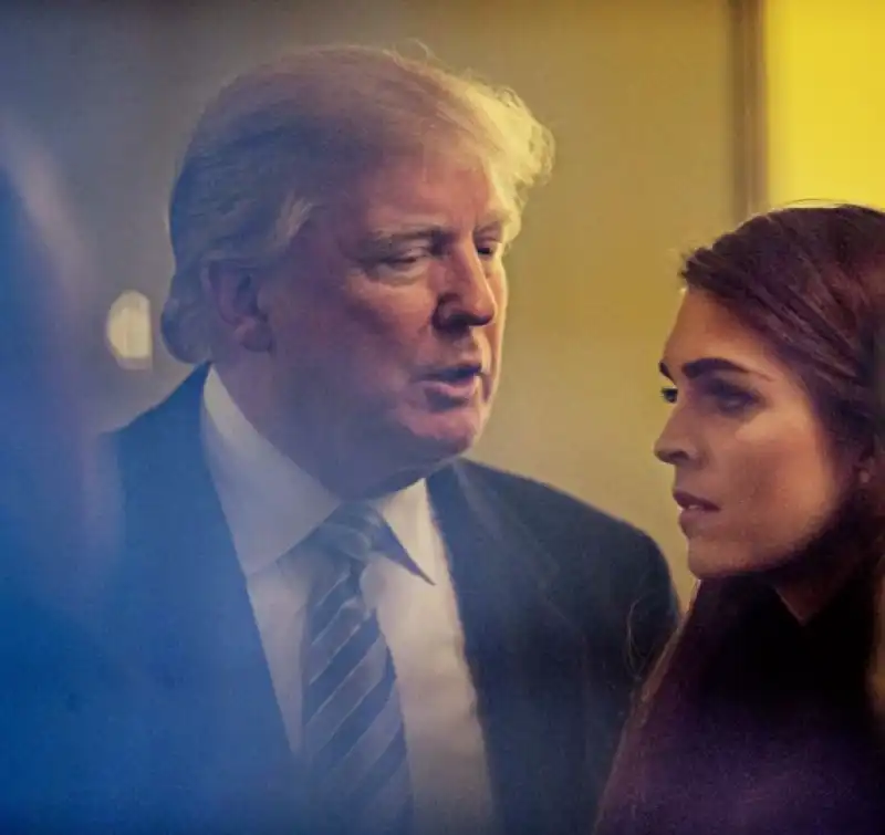 trump e hope hicks