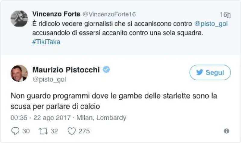 tweet pistocchi