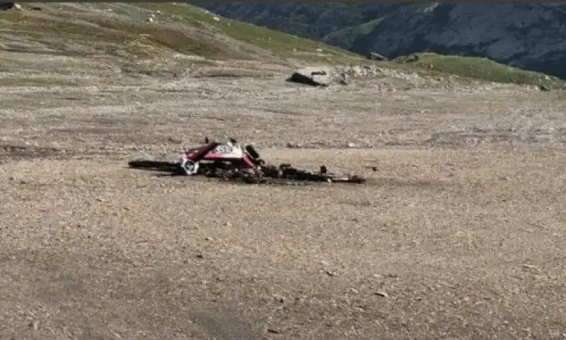 aereo d'epoca precipitato in svizzera