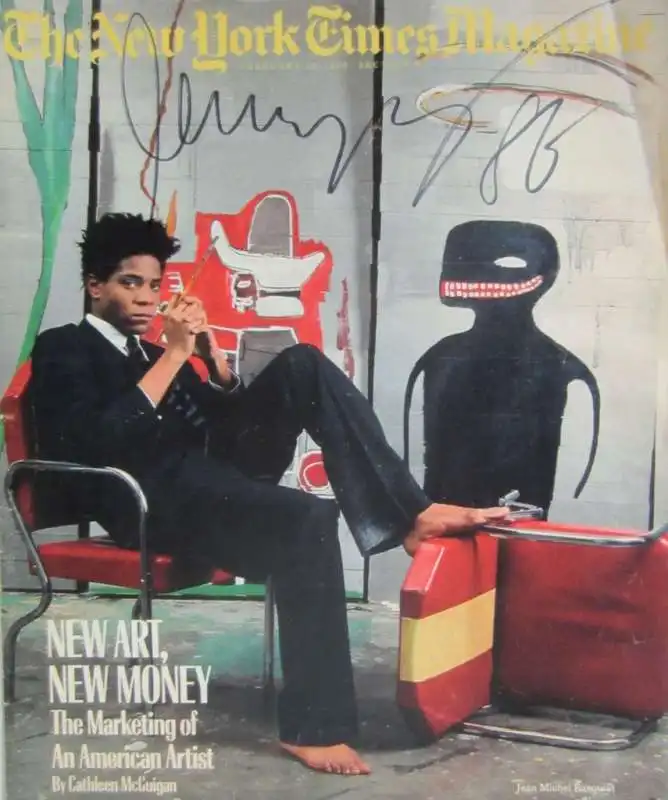 BASQUIAT NEW YORK TIMES MAGAZINE