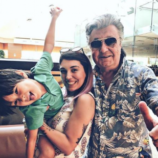 bobby solo con la figlia