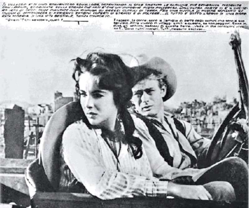 cineromanzo il gigante james dean elizabeth taylor