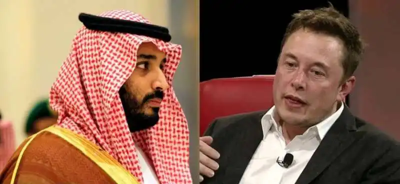 ELON MUSK MOHAMMED BIN SALMAN