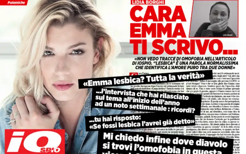 EMMA MARRONE LIDIA BORGHI