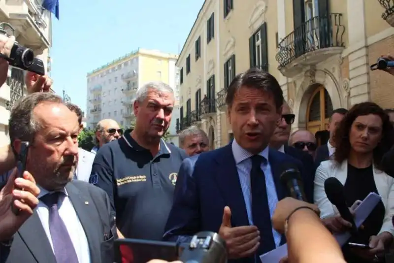 GIUSEPPE CONTE A FOGGIA