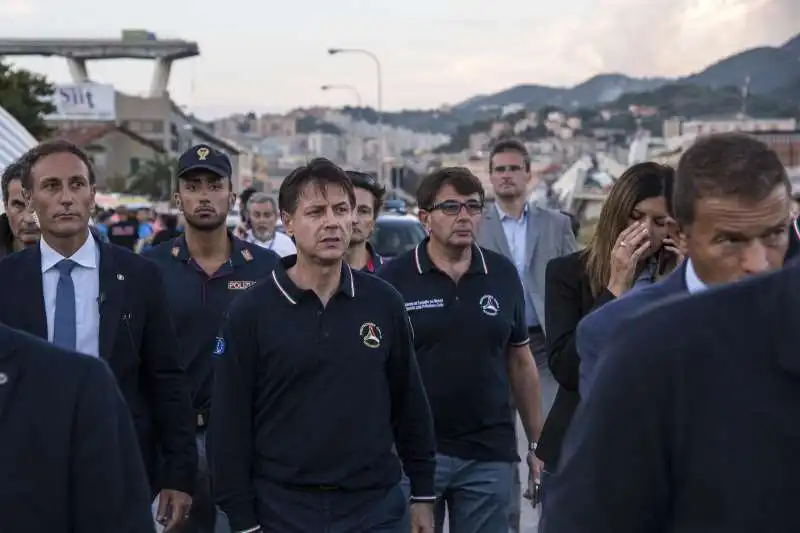 GIUSEPPE CONTE A GENOVA